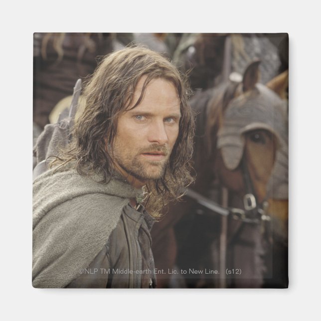 Aragorn with horse magnet (Front)