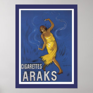 Araks Advertising Cigarettes Poster