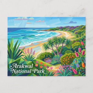 Arakwal National Park Australia Postcard