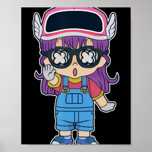 Arale Norimaki Dr Slump Manga Anime Cartoon Lover  Poster