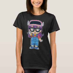 Arale Norimaki Dr Slump Manga Anime Cartoon Lover  T-Shirt