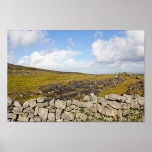 Aran Island - Rocky Landscape 2 Poster