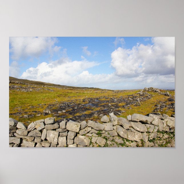 Aran Island - Rocky Landscape 2 Poster (Front)