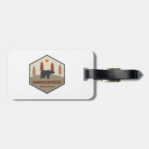 Arapaho And Roosevelt National Forests Bear Luggage Tag