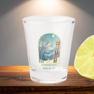 Arapahoe Basin Colorado Shot glass