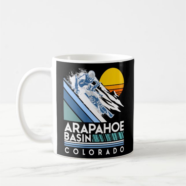 Arapahoe Basin Colorado Ski Coffee Mug (Left)