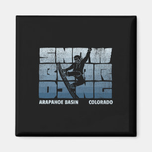 Arapahoe Basin Colorado Snowboarding Resort Cool S Magnet