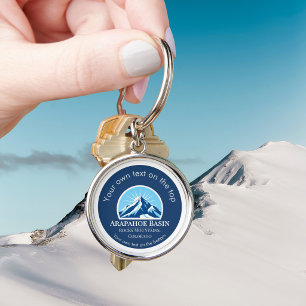 Arapahoe Basin Rocky Mountains Colorado ski Key Ring