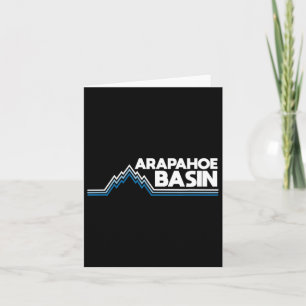 Arapahoe Basin Snowboarding Skiing Snowboarder Card