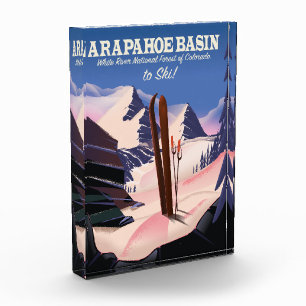 Arapahoe Basin,White River National Forest Ski Photo Block