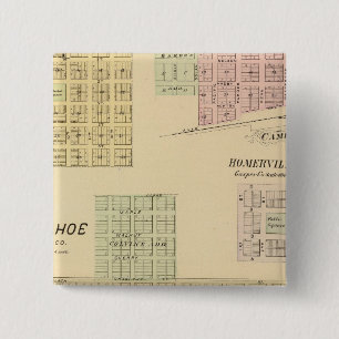 Arapahoe, Nebraska 15 Cm Square Badge