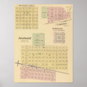 Arapahoe, Nebraska Poster