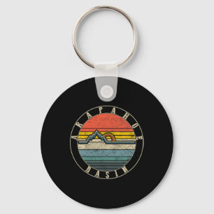 Arapahoe Sin Colorado Skiing Mountain Snowboarding Key Ring