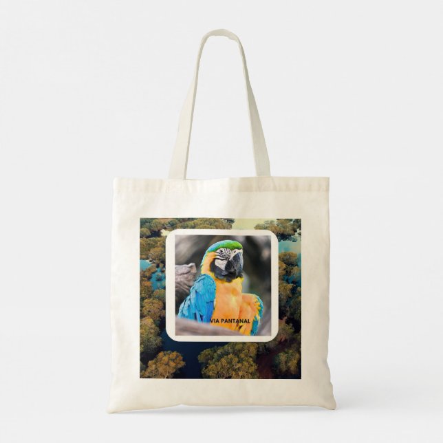 Arara economic grant tote bag (Back)