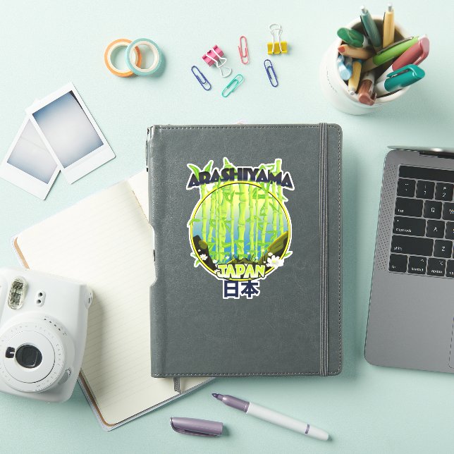 Arashiyama Japan travel logo (iPad Cover)