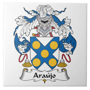 Araujo Family Crest Tile