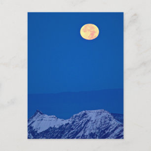 Aravis Mountains   Mont Blanc Range Postcard