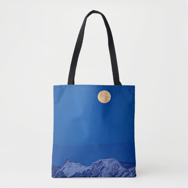 Aravis Mountains | Mont Blanc Range Tote Bag (Front)
