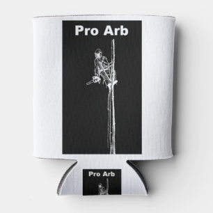 Arb Art Arborist Tree Surgeon Chainsaw Landscape Can Cooler