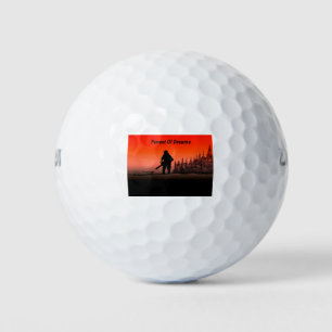 Arb Art Arborist Tree Surgeon Chainsaw Landscape Golf Balls