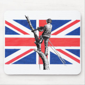 Arb Art Arborist Tree Surgeon Chainsaw Mouse Mat