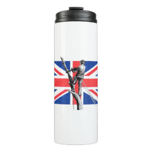 Arb Art Arborist Tree Surgeon Chainsaw Thermal Tumbler