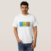 Arbab periodic table name shirt (Front Full)