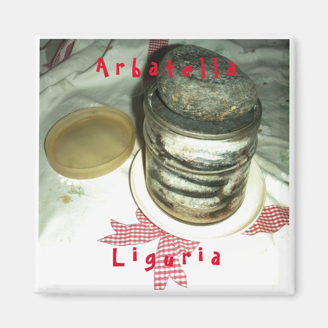 ARBATELLA - Gastronomic speciality - Magnet (Front)