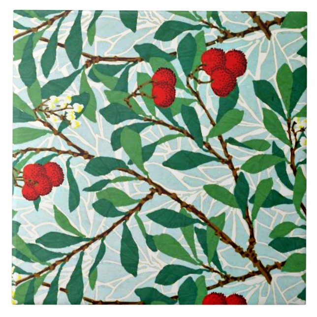 Arbatus by William Morris Tile (Front)