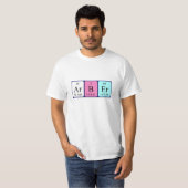 Arbër periodic table name shirt (Front Full)