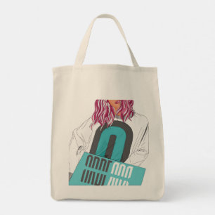 Arberor Graphic Tote Bag – Bold Illustration Style