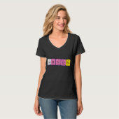 Arbnora periodic table name shirt (Front Full)