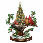 Arbol de navidad con pajaritos standing photo sculpture<br><div class="desc">Elegante foto escultura con motivos navideños</div>