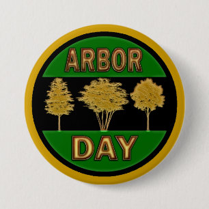 Arbor Day 7.5 Cm Round Badge