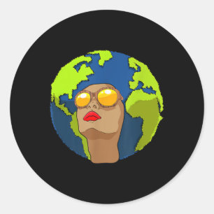 Arbor Day Mother Earth Day Kids Boys Women Men  Classic Round Sticker