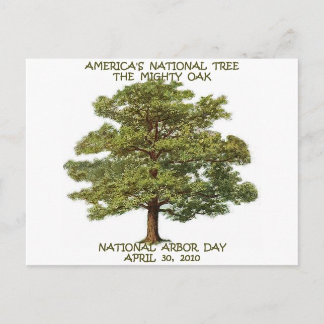 ARBOR DAY NATIONAL POSTCARD (Front)