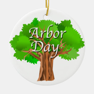 Arbor Day Tree Holiday Ceramic Tree Decoration