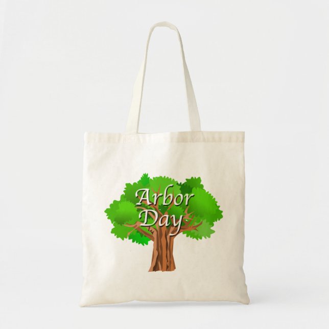Arbor Day Tree Holiday Tote Bag (Front)