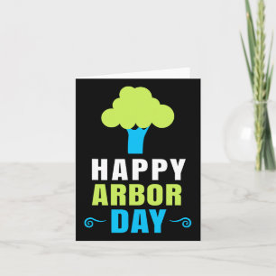 Arbor Day Tree Hugger Tree Care For A Happy Arbor Card