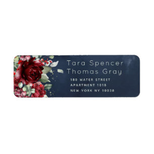 Arbor Of Roses Wedding Plain Envelope Address