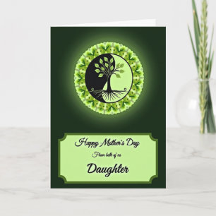 Arboreal Mothers Day Emblem Card