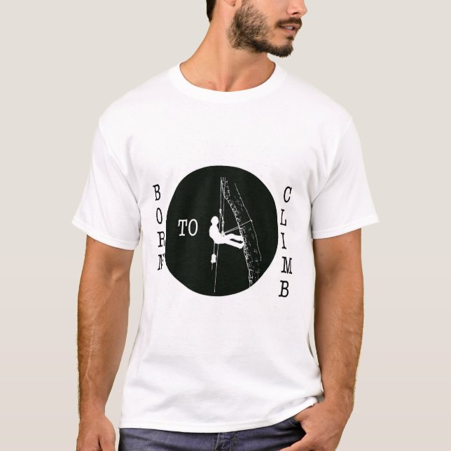 Arboricultralist Tree Surgeon Chainsaw present. T-Shirt (Front)
