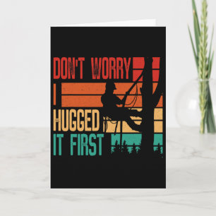 Arborist Apparel Uni-adults Black Tree Card