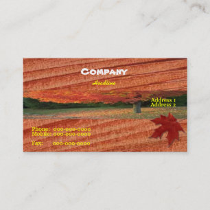 Arborist Business Card