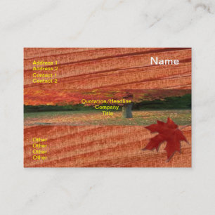 Arborist Business Card