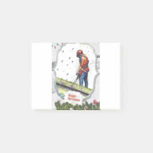 Arborist chainsaw tree surgeon Gift Christmas Post-it Notes