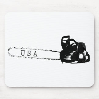 Arborist chainsaw tree surgeon Gift Present Mouse Mat