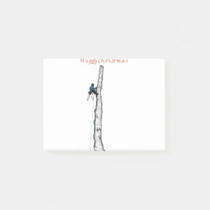 Arborist chainsaw tree surgeon Gift Present Post-it Notes