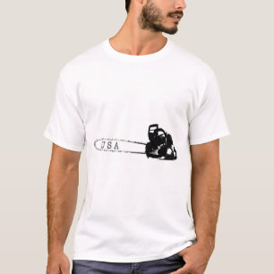 Arborist chainsaw tree surgeon Gift Present T-Shirt