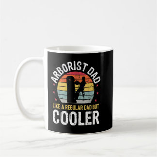 Arborist Dad Tree Climber Logger Woodworker Chains Coffee Mug